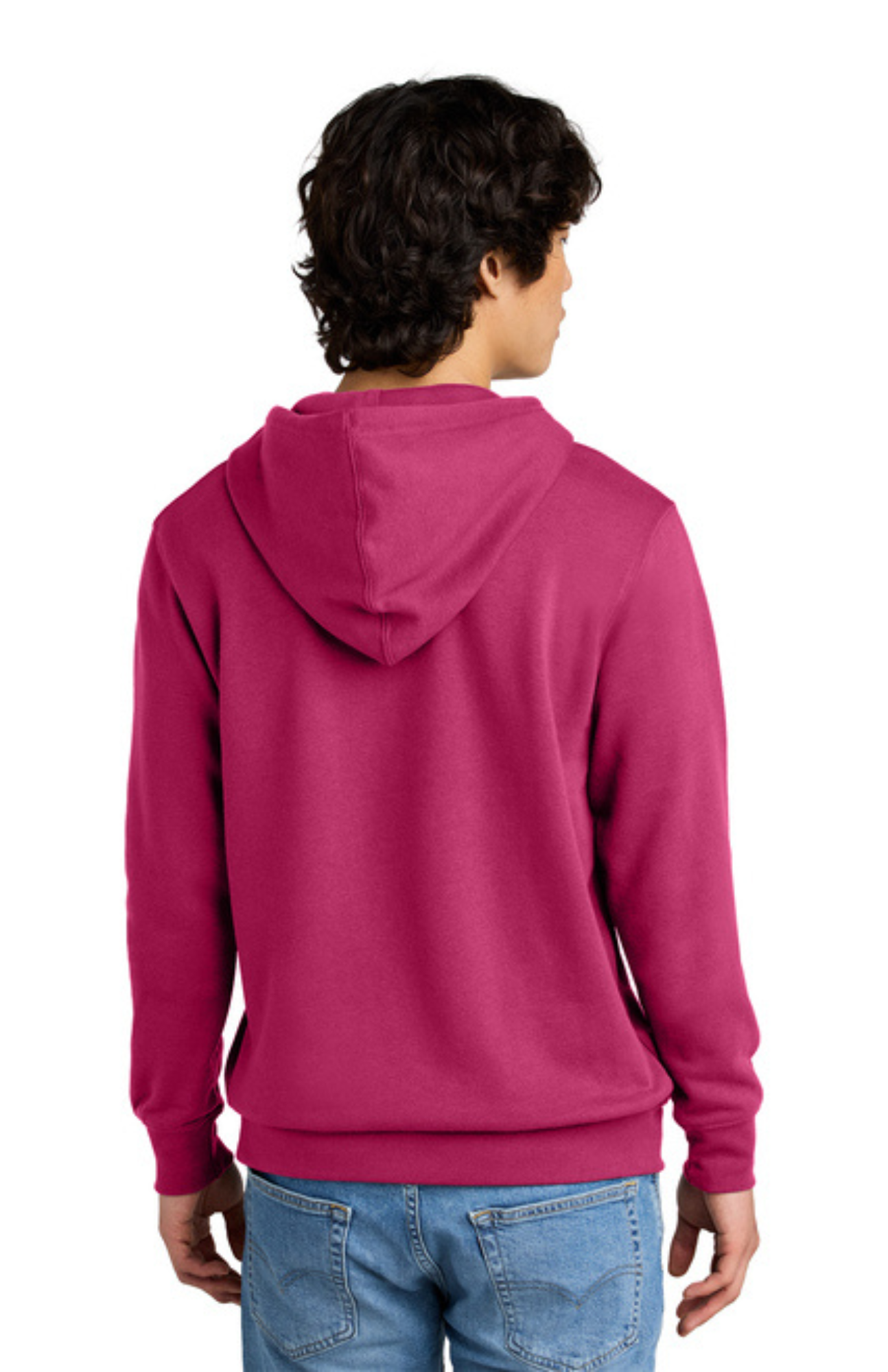 ADULT Hoodie (Dark Fuchsia) - Everyone is Welcome Here