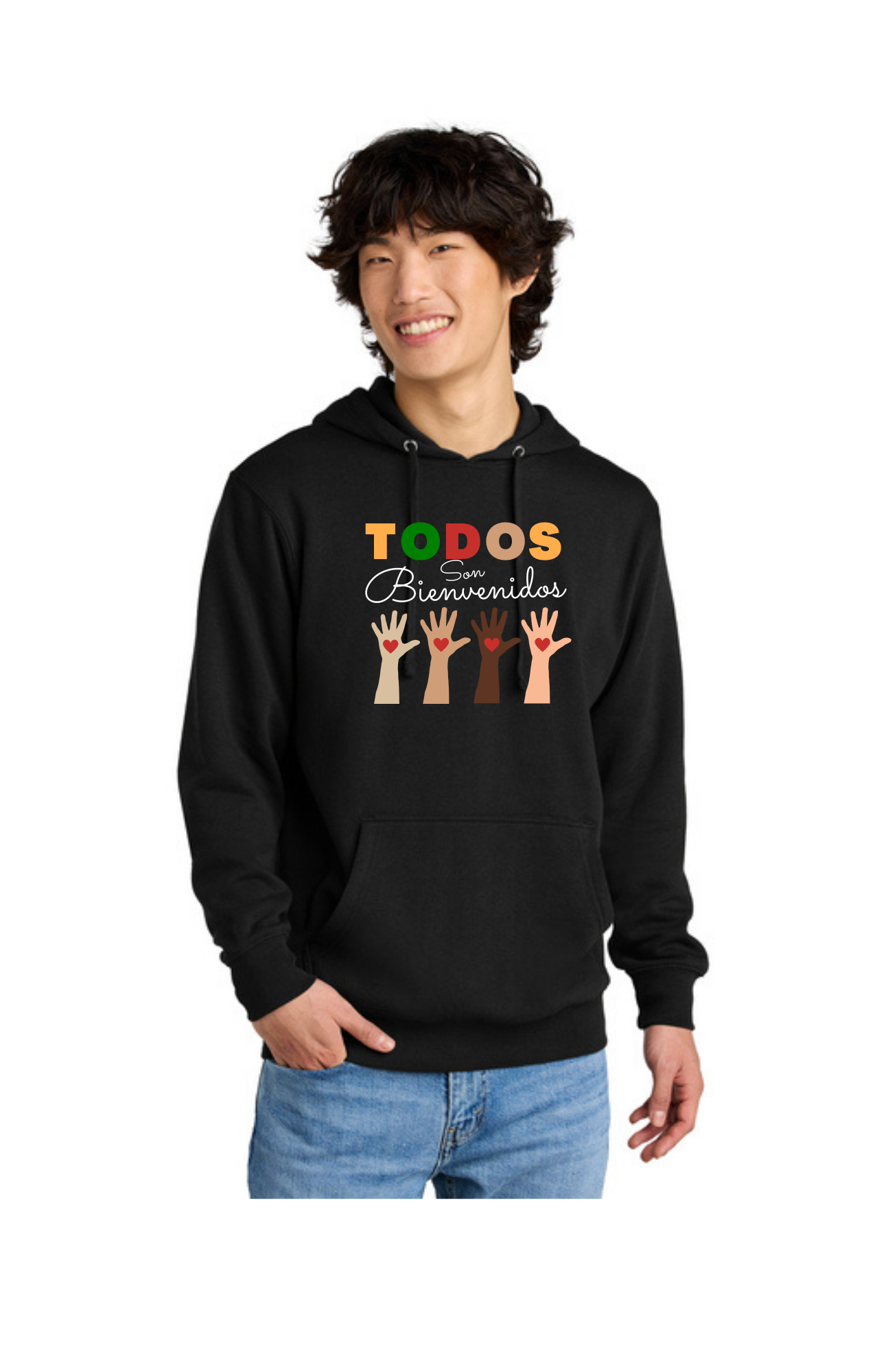 SPANISH - ADULT Hoodie (All Colors) - Todos Son Bienvenidos