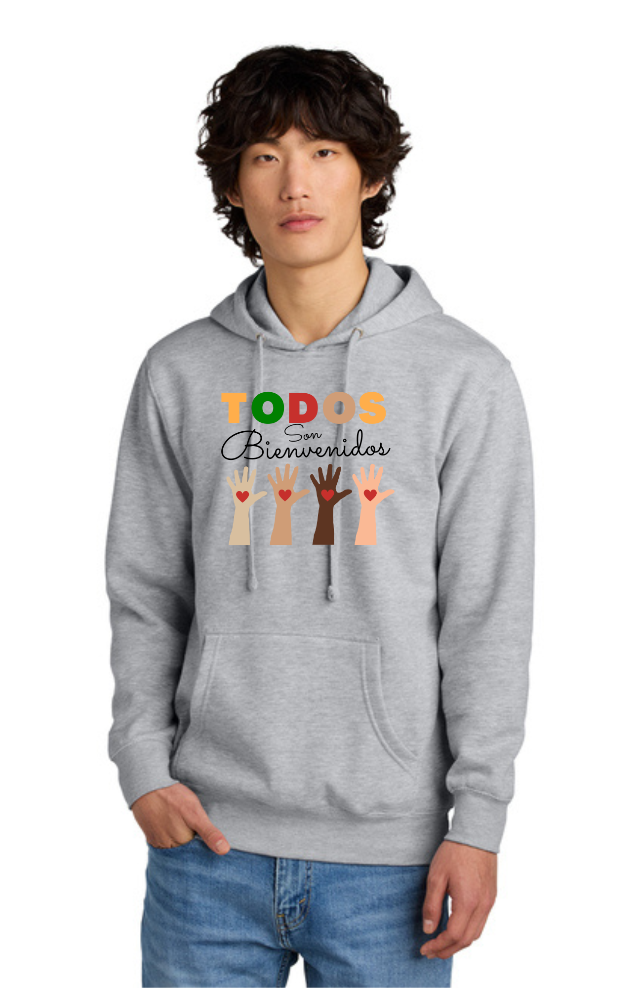 SPANISH - ADULT Hoodie (All Colors) - Todos Son Bienvenidos