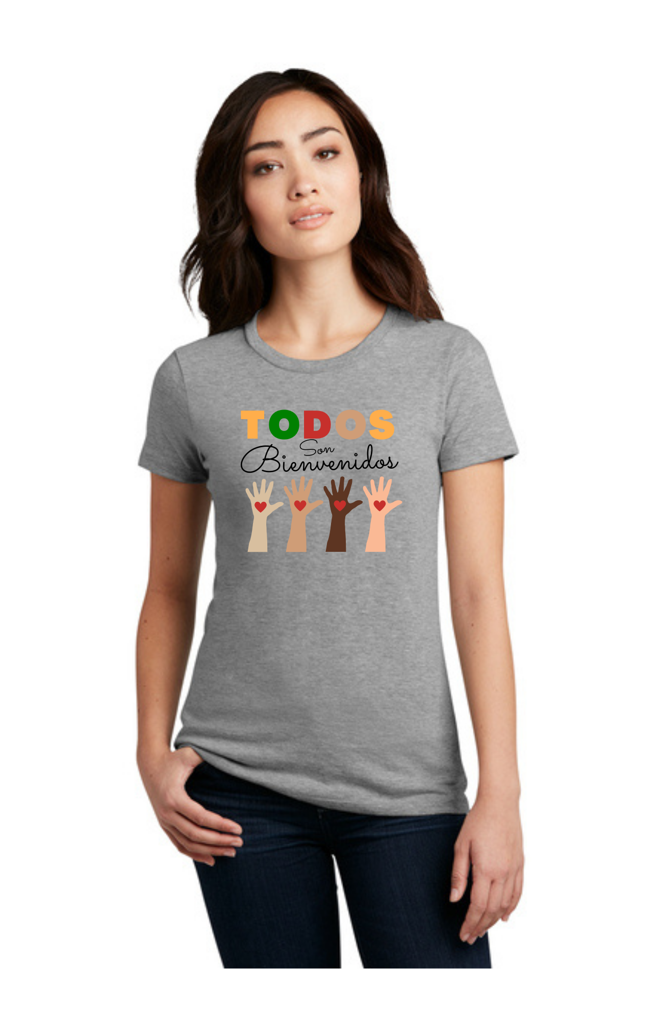 SPANISH - WOMEN'S Shirt (All Colors) - Todos Son Bienvenidos
