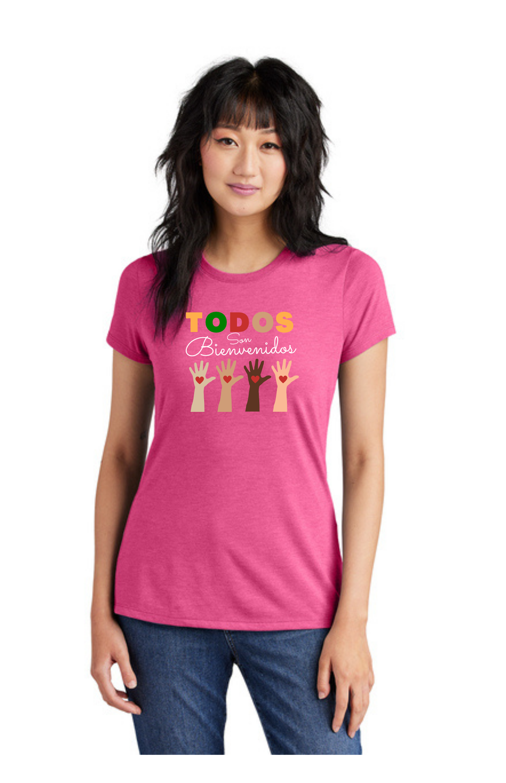 SPANISH - WOMEN'S Shirt (All Colors) - Todos Son Bienvenidos