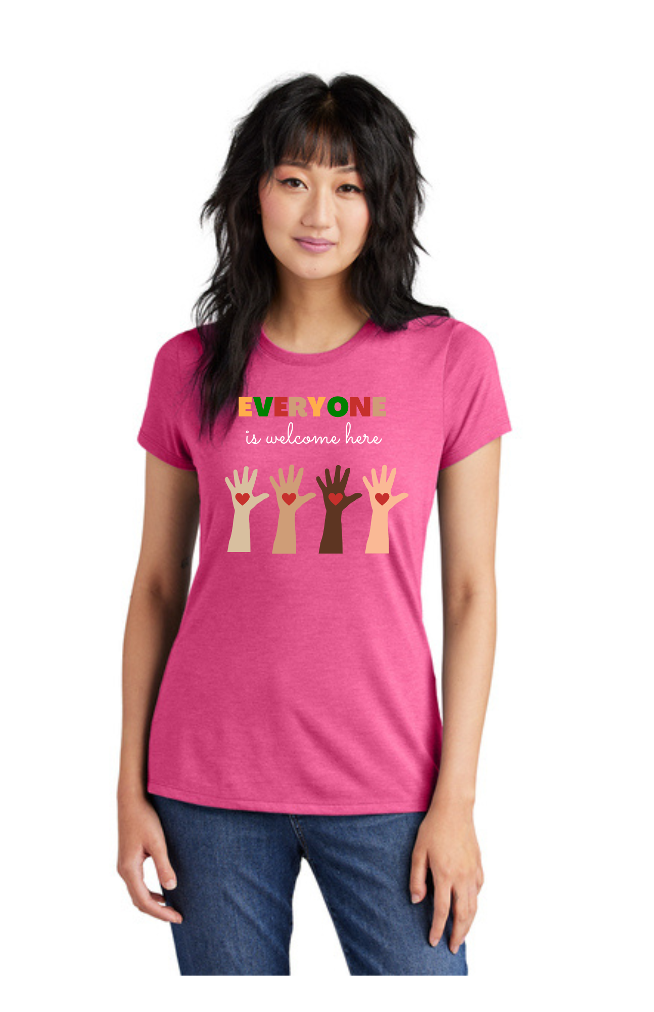 WOMEN'S Shirt (All Colors) - Everyone Is Welcome Here