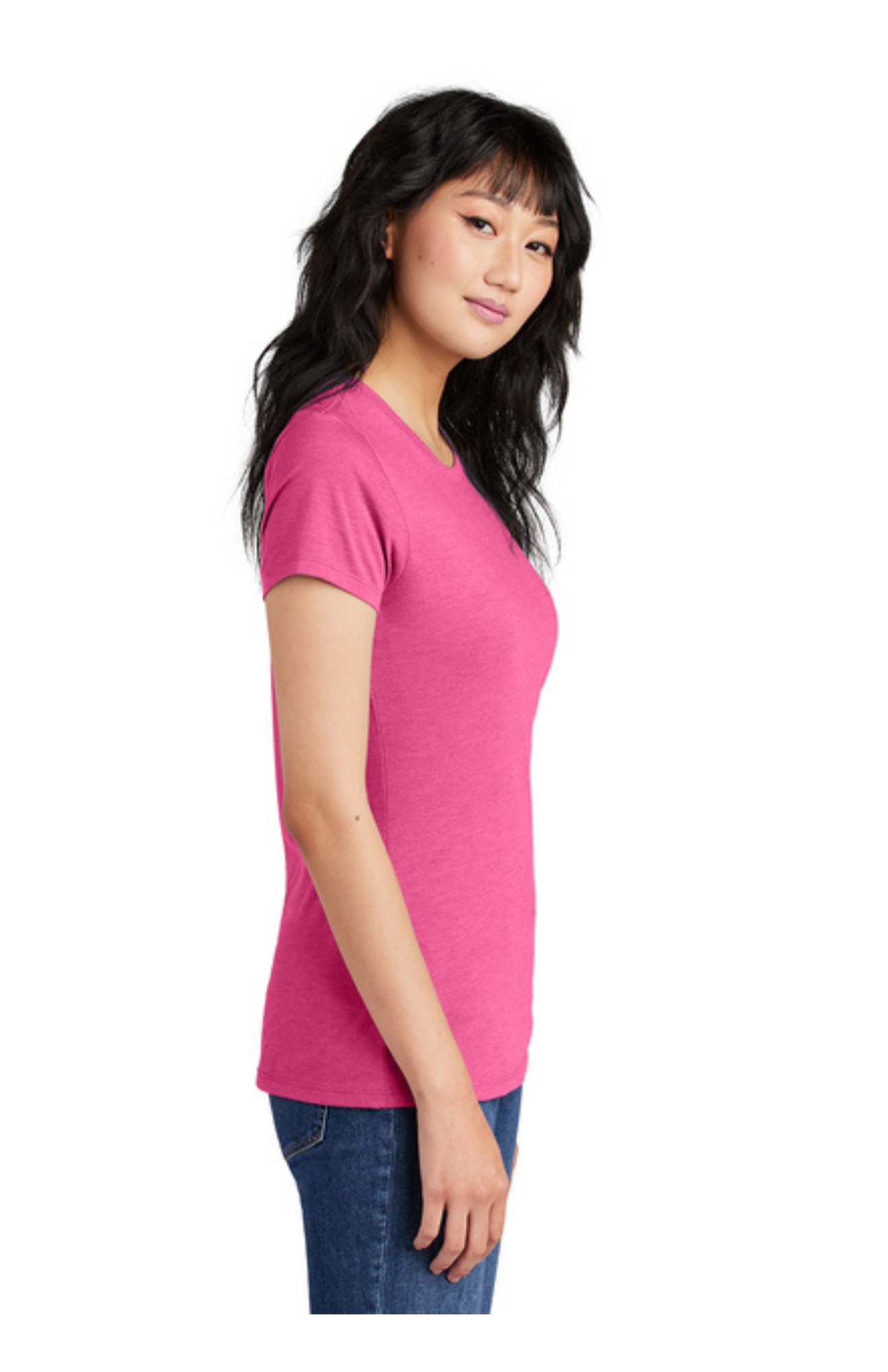 WOMEN'S Shirt (Dark Fuchsia) - Everyone Is Welcome Here