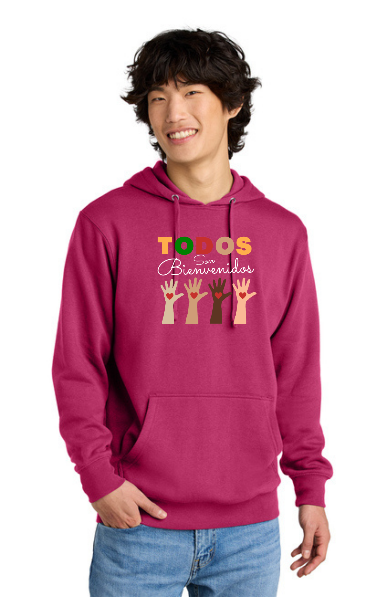 SPANISH - ADULT Hoodie (All Colors) - Todos Son Bienvenidos