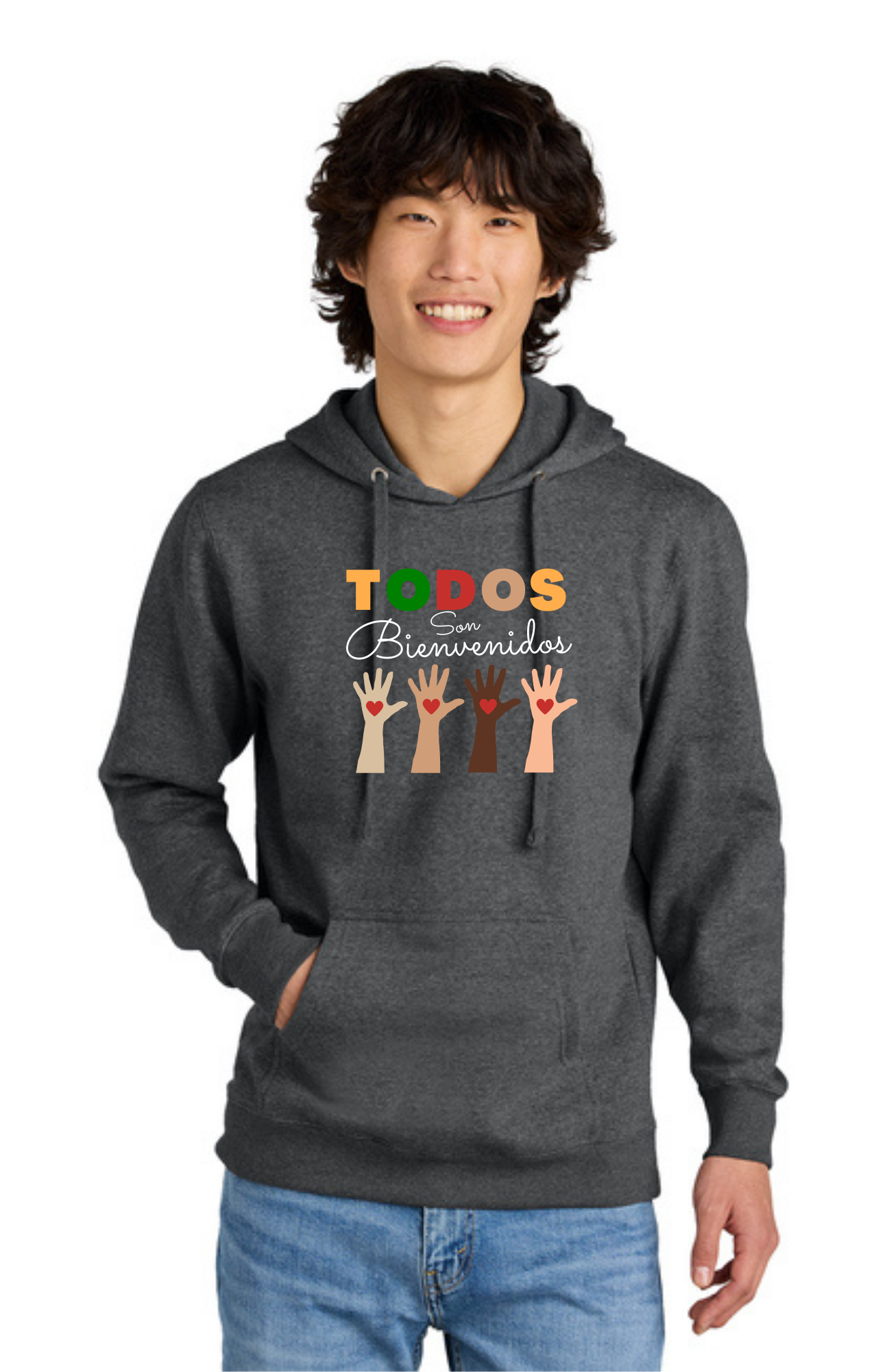 SPANISH - ADULT Hoodie (All Colors) - Todos Son Bienvenidos