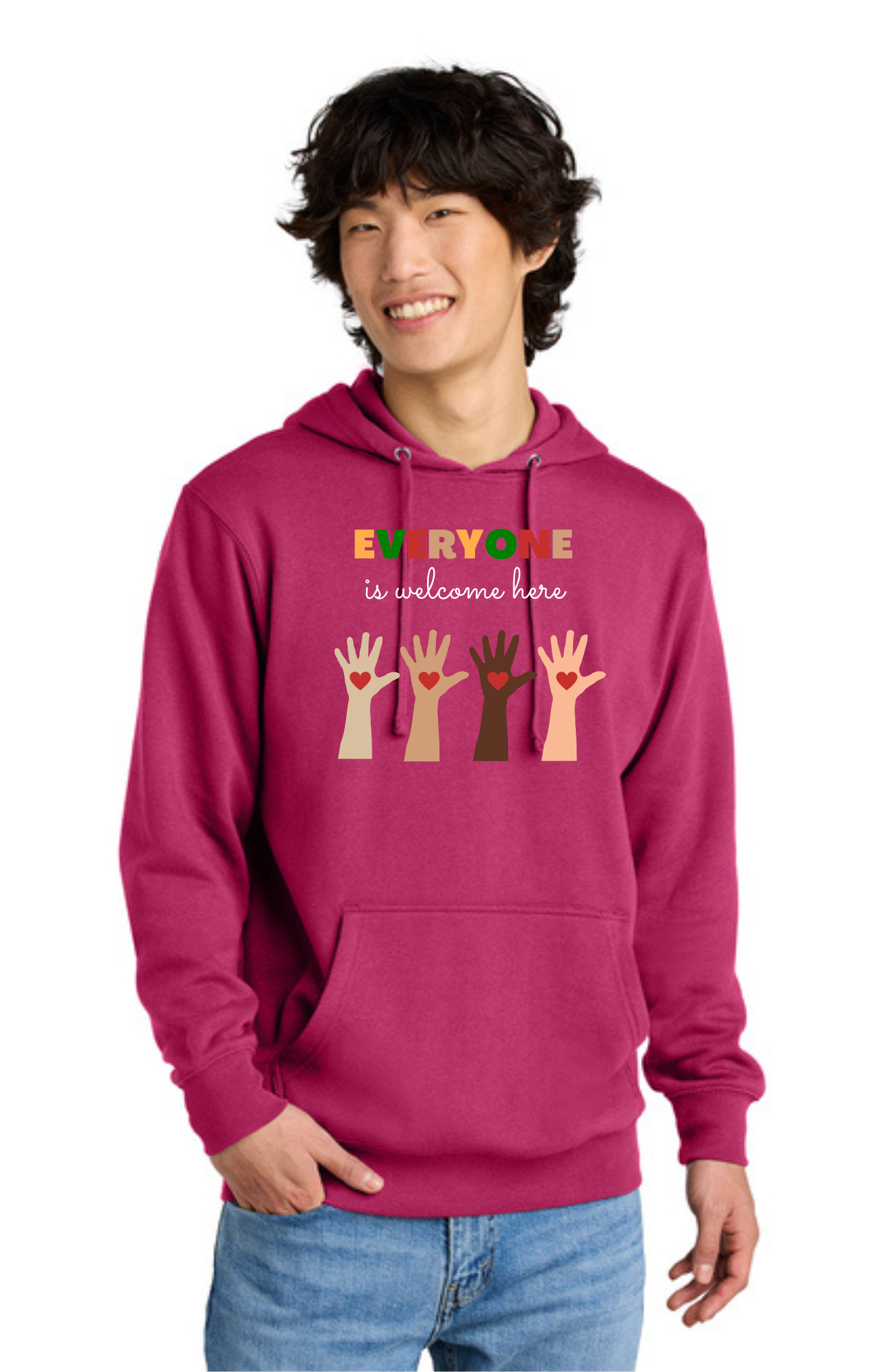 ADULT Hoodie (All Colors) - Everyone is Welcome Here