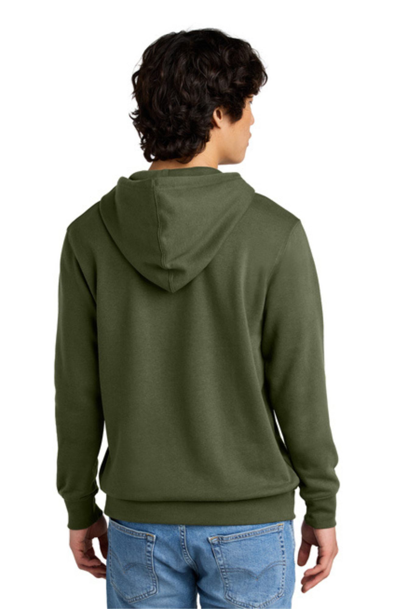ADULT Hoodie (Olive) - Everyone is Welcome Here