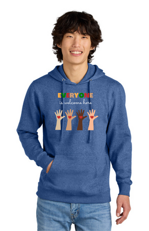 ADULT Hoodie (Royal Frost) - Everyone is Welcome Here